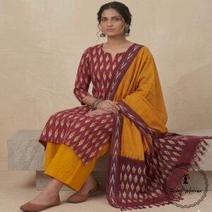 Ikkat Cotton Suit