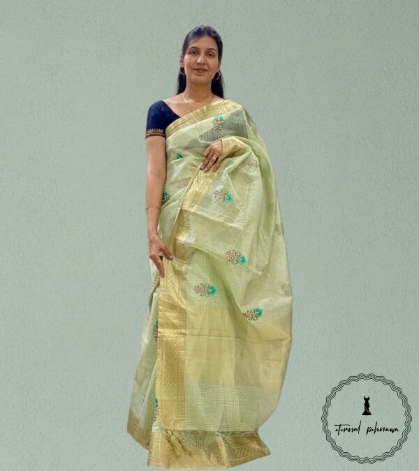 Linen Tissue Saree