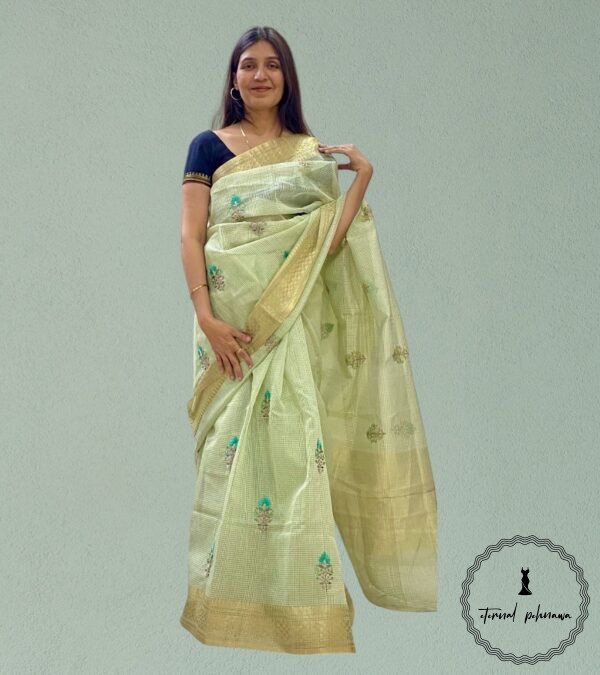 Linen Tissue Saree