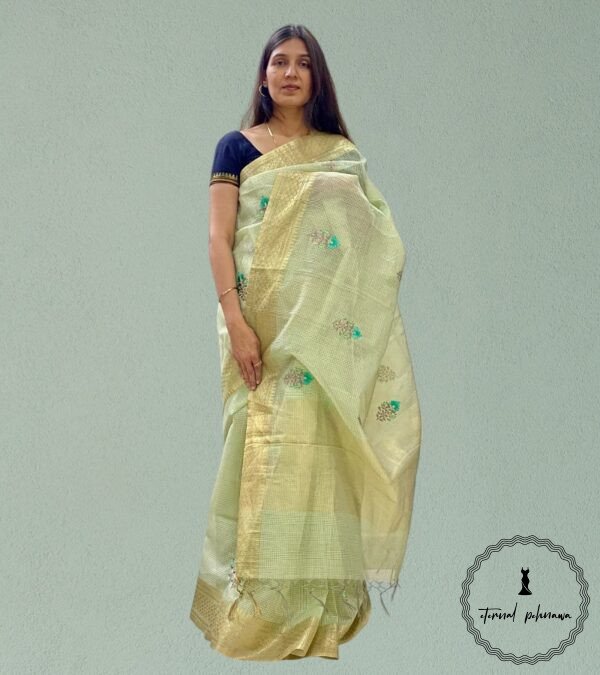 Linen Tissue Saree