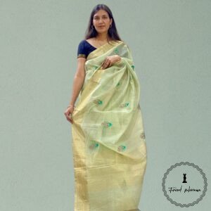 Linen Tissue Saree