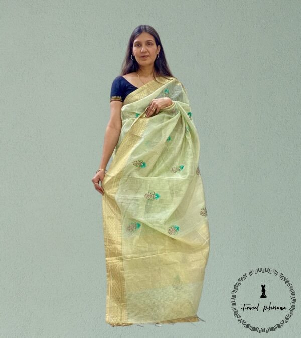 Linen Tissue Saree