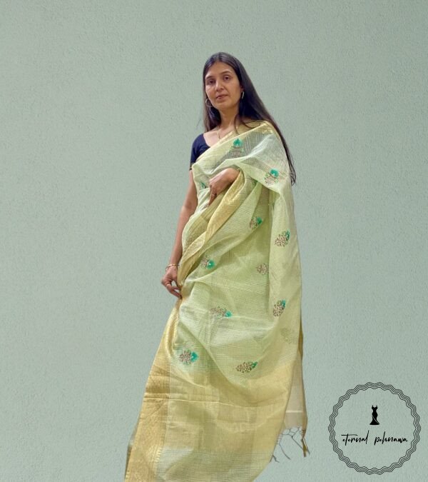 Linen Tissue Saree