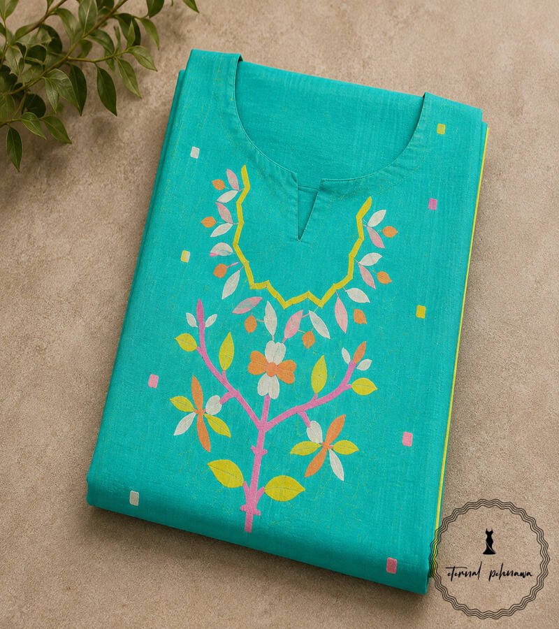 Authentic Handloom Jamdani Kurti Fabric