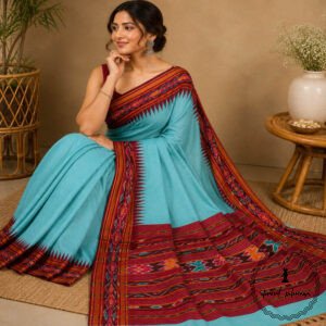 Handloom Semi Raw Silk Sarees