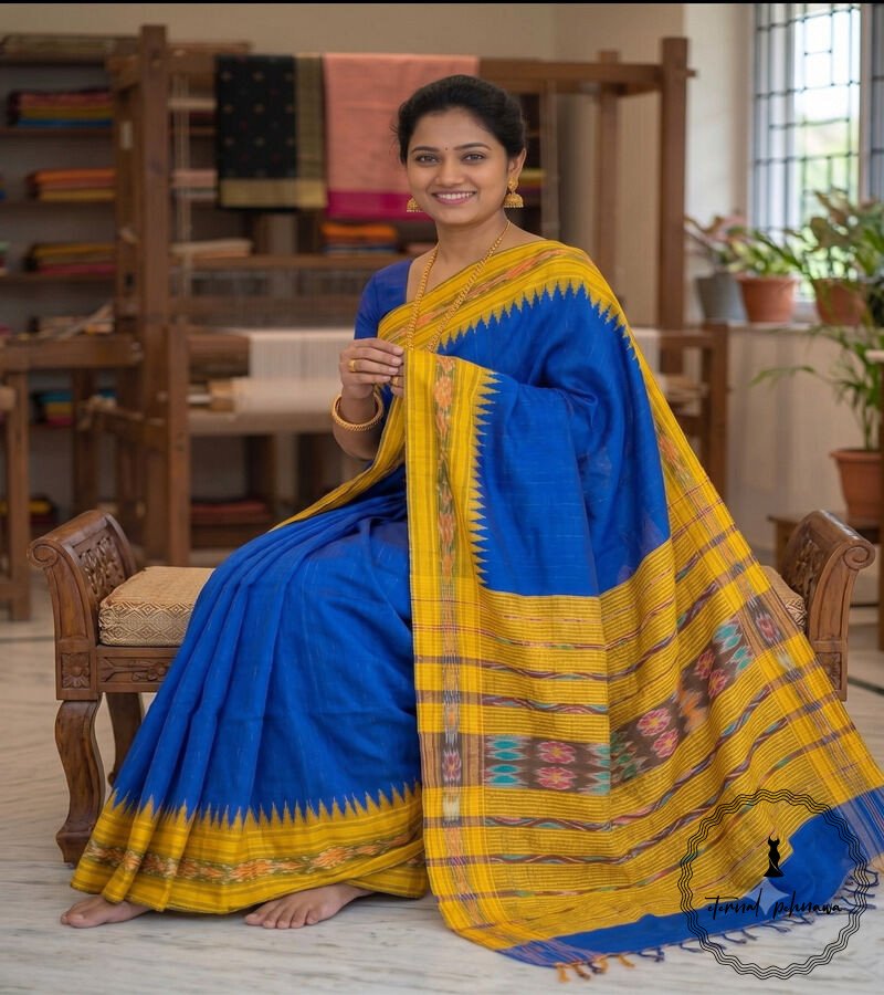 Blue4 SEmi Raw Silk