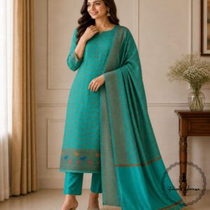 Banarasi cotton suit