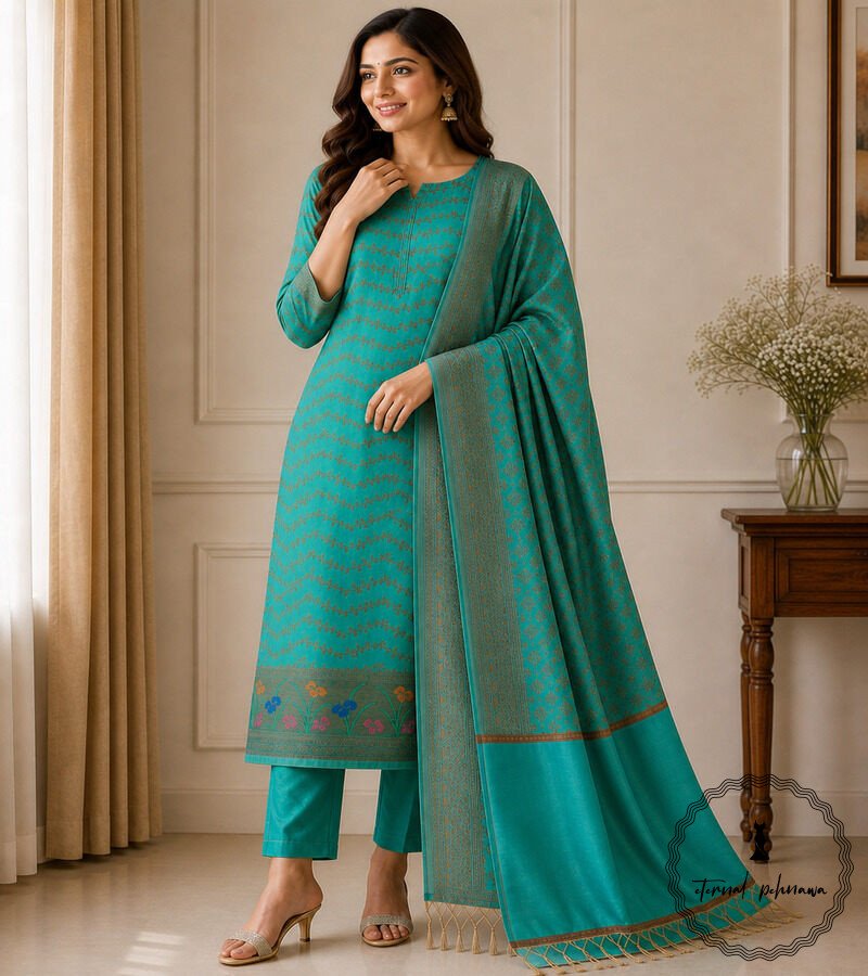 Banarasi cotton suit