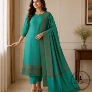 Banarasi cotton suit