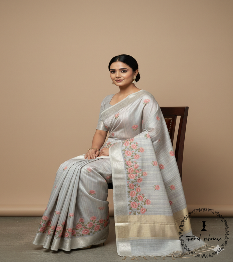 Grey1-2 Linen Tissue