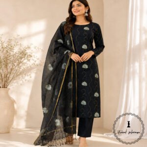 Exclusive Hand block Printed Cotton Suits with Cotton Dupatta