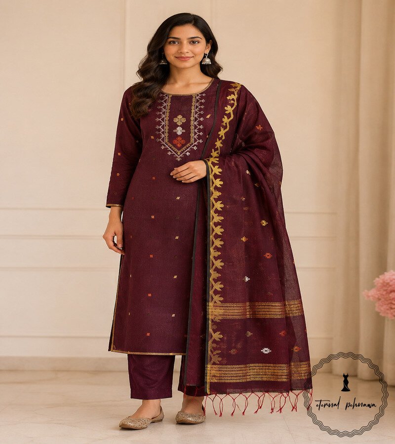 Timeless Sophistication Graceful Muslin Jamdani With Attractive Colors