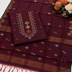 Timeless Sophistication Graceful Muslin Jamdani With Attractive Colors