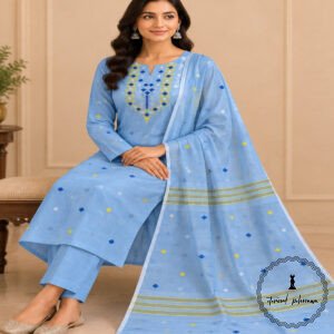 Timeless Sophistication Graceful Muslin Jamdani With Attractive Colors
