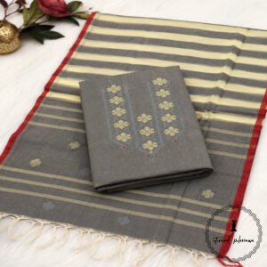 Timeless Sophistication Graceful Muslin Jamdani With Attractive Colors