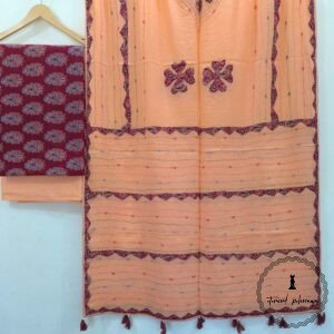 Ajrakh Dress Material