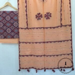 Ajrakh Dress Material