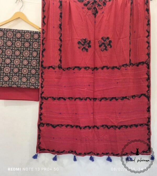 Ajrakh Dress Material