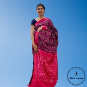 Ikkat Cotton Saree