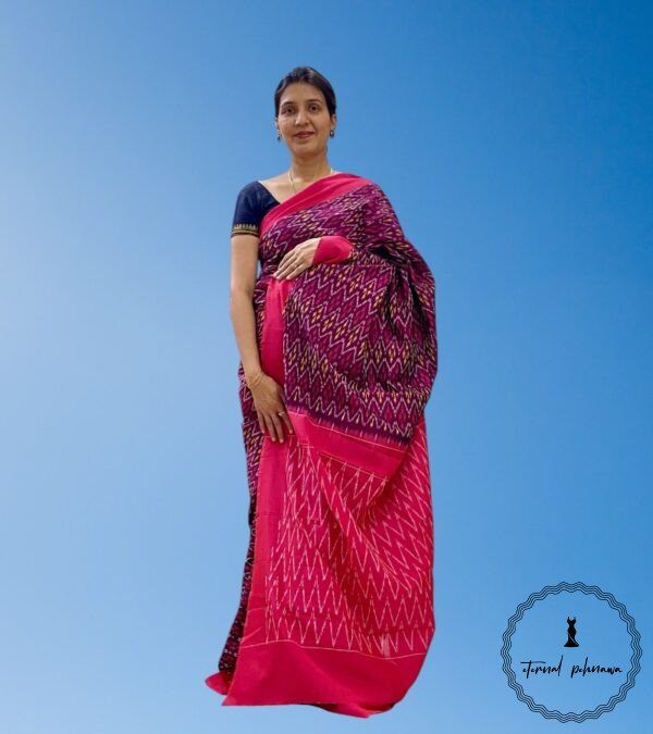 Ikkat Cotton Saree