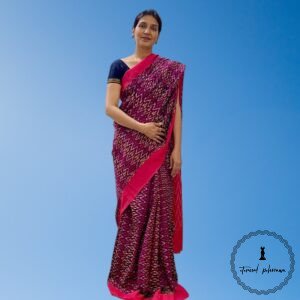 Ikkat Cotton Saree