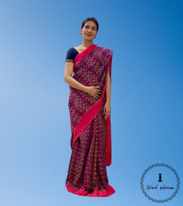 Ikkat Cotton Saree