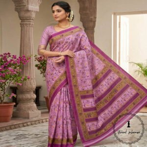 Semi Silk Tribal print