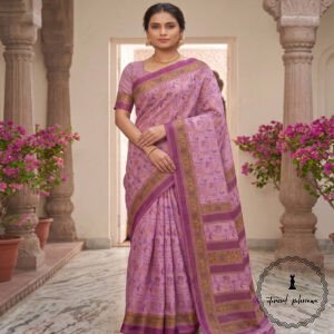 Semi Silk Tribal print