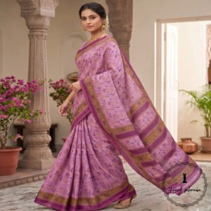 Semi Silk Tribal print