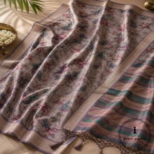 Dola Silk Saree – A Touch of Grace