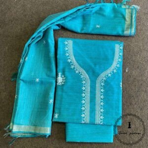 Embroidered Katan Silk