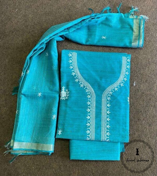 Embroidered Katan Silk