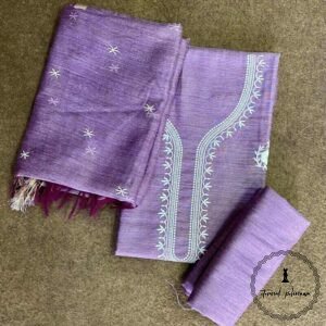 Embroidered Katan Silk