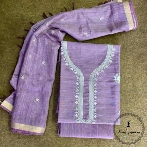 Embroidered Katan Silk