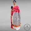 Tussar Giccha Saree