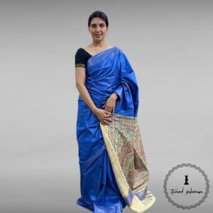 Tussar Giccha Saree