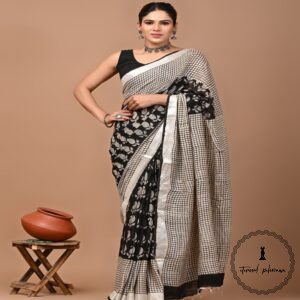 Linen Cotton Saree