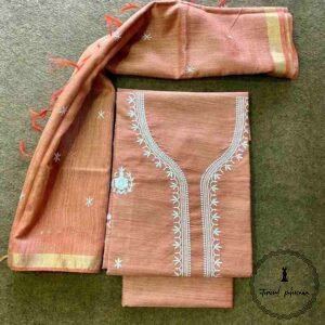 Embroidered Katan Silk