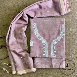 Embroidered Katan Silk