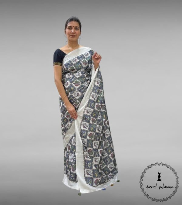 Semi Tussar Silk