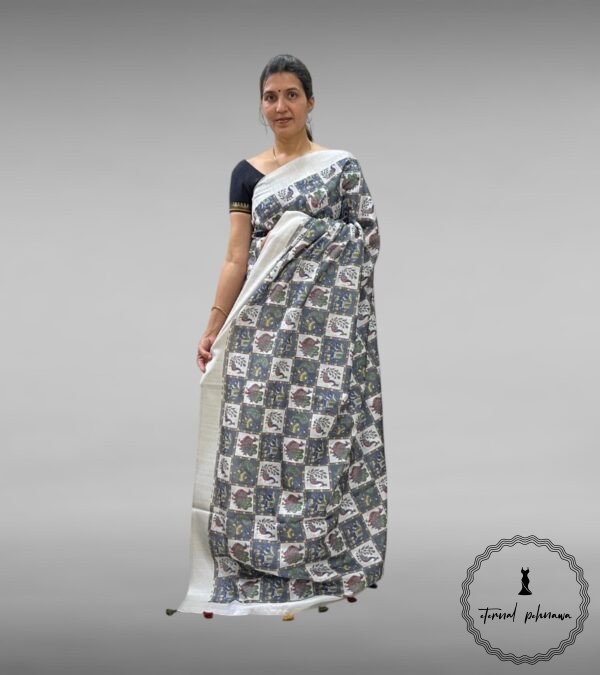 Semi Tussar Silk