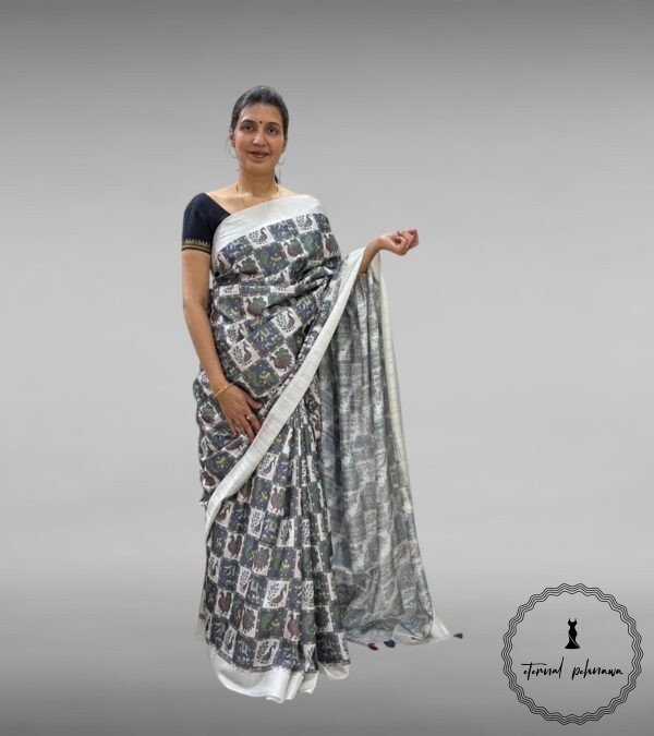 Semi Tussar Silk
