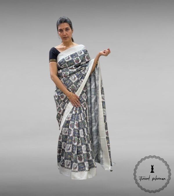Semi Tussar Silk