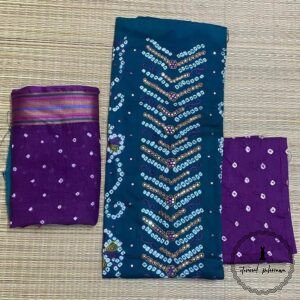 Bandhani Embroidered Suits