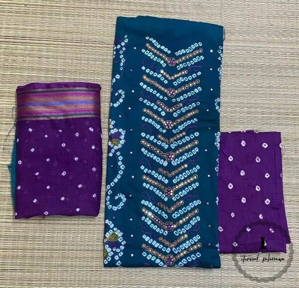 Bandhani Embroidered Suits
