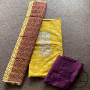 Soft silk Cotton Suit