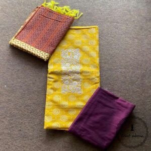 Soft silk Cotton Suit