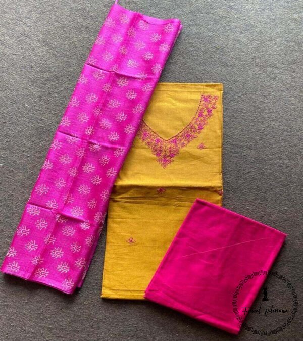 Soft Silk Cotton Suits