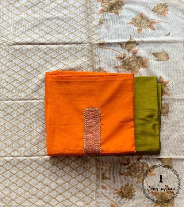 Soft Silk Cotton Suit