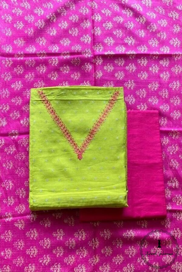 Soft Silk Cotton Suit